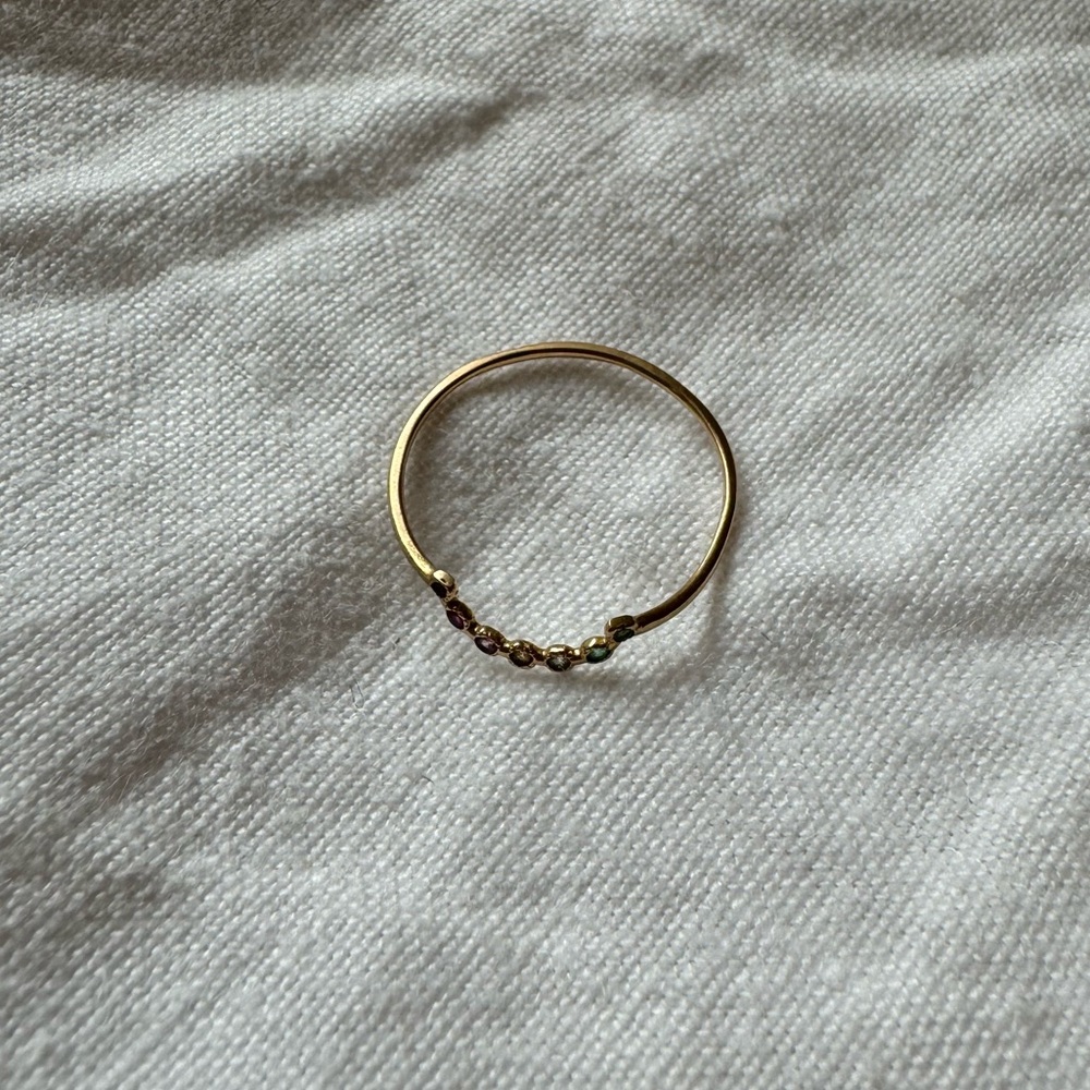 Bluboho Rainbow Sapphire Ring